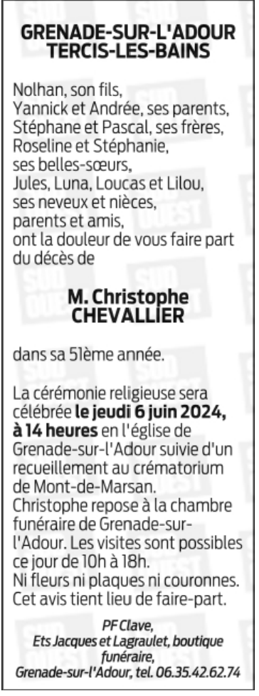 Image Annonce nécrologique