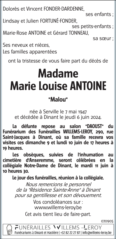 Image Annonce nécrologique