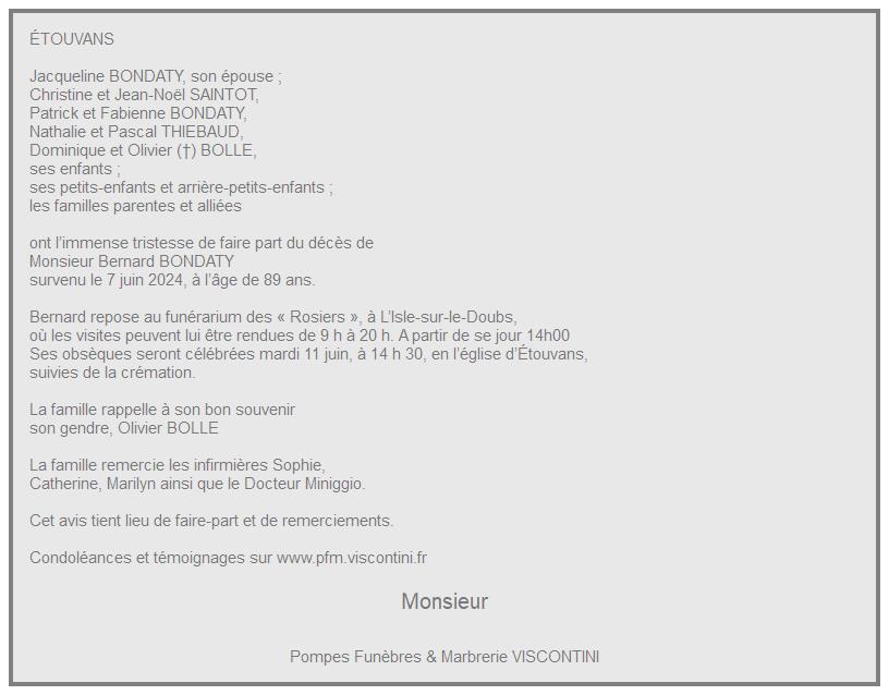 Image Annonce nécrologique