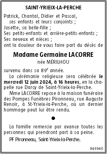 Image Annonce nécrologique