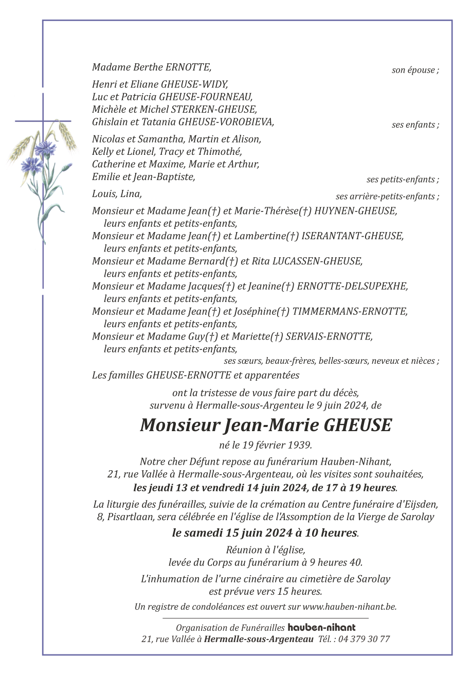 Image Annonce nécrologique