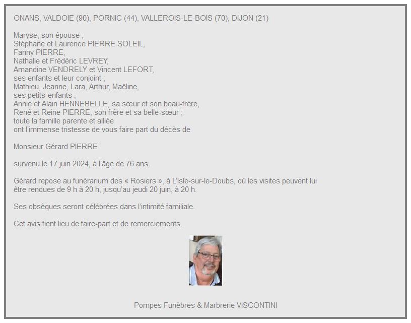Image Annonce nécrologique