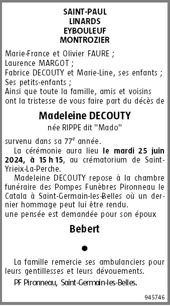 Image Annonce nécrologique