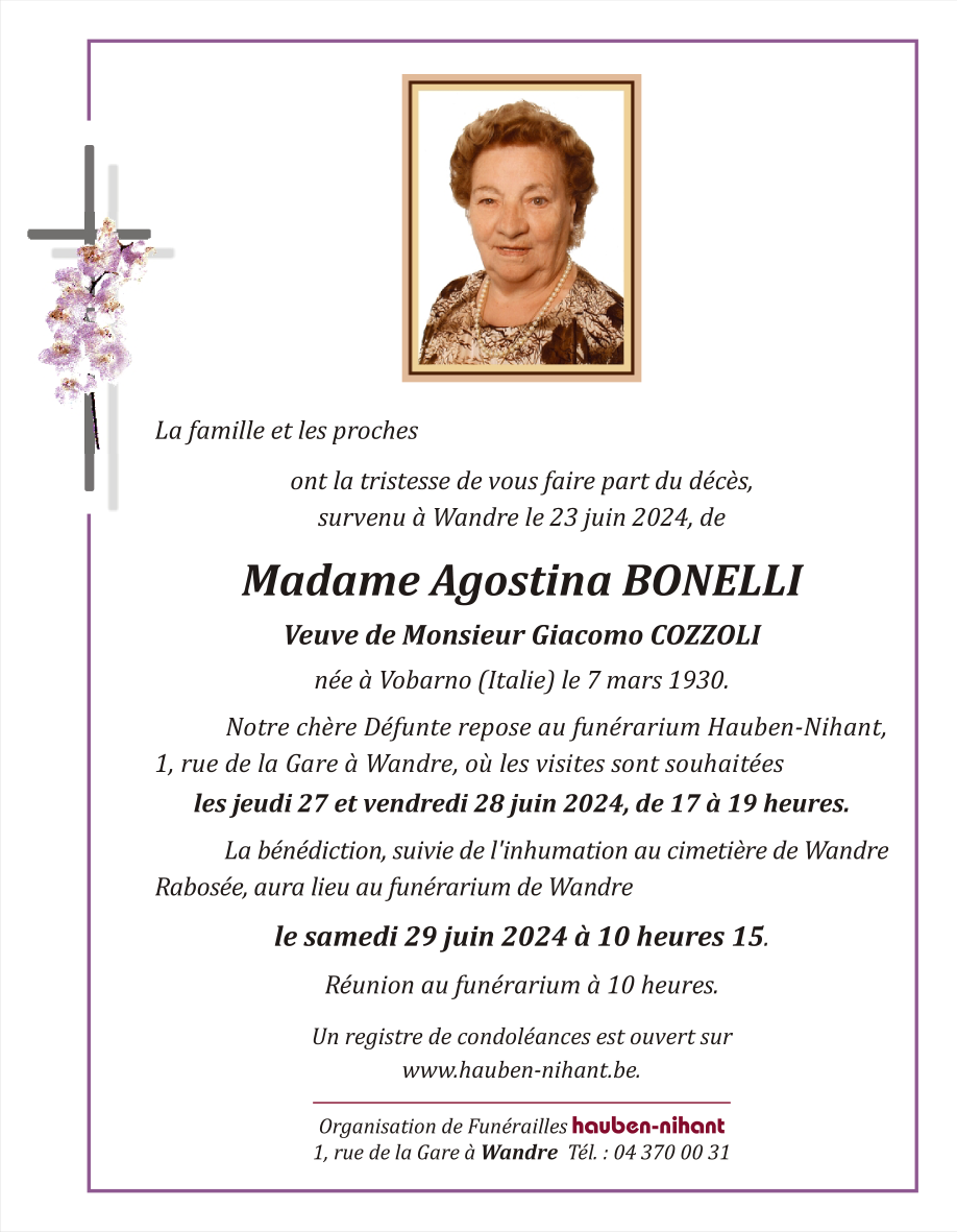 Image Annonce nécrologique