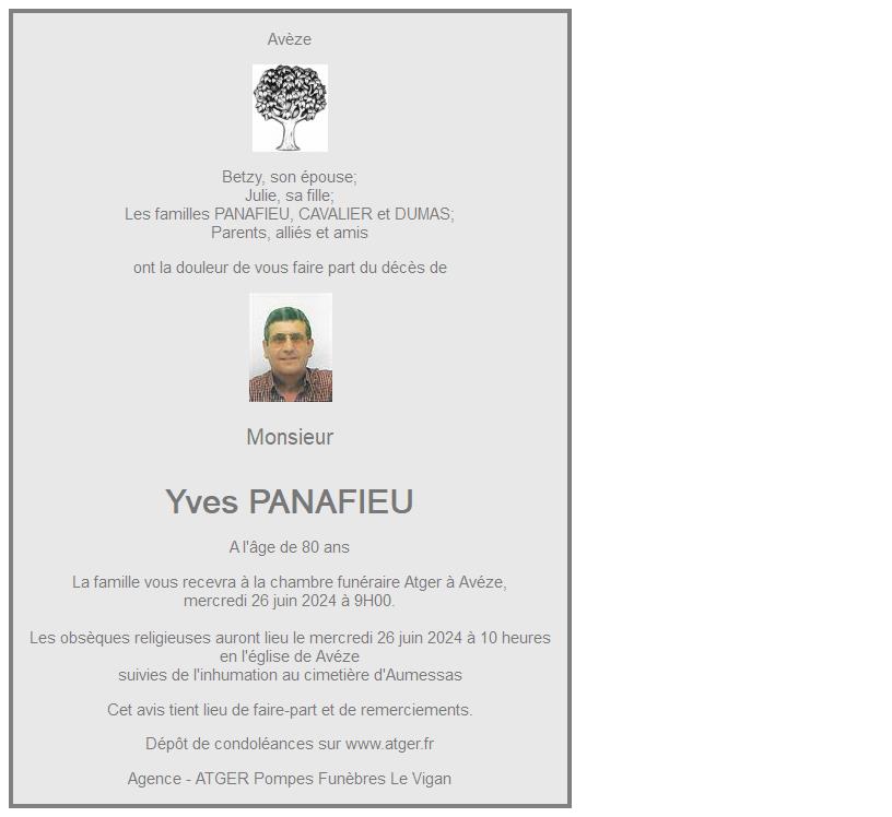 Image Annonce nécrologique