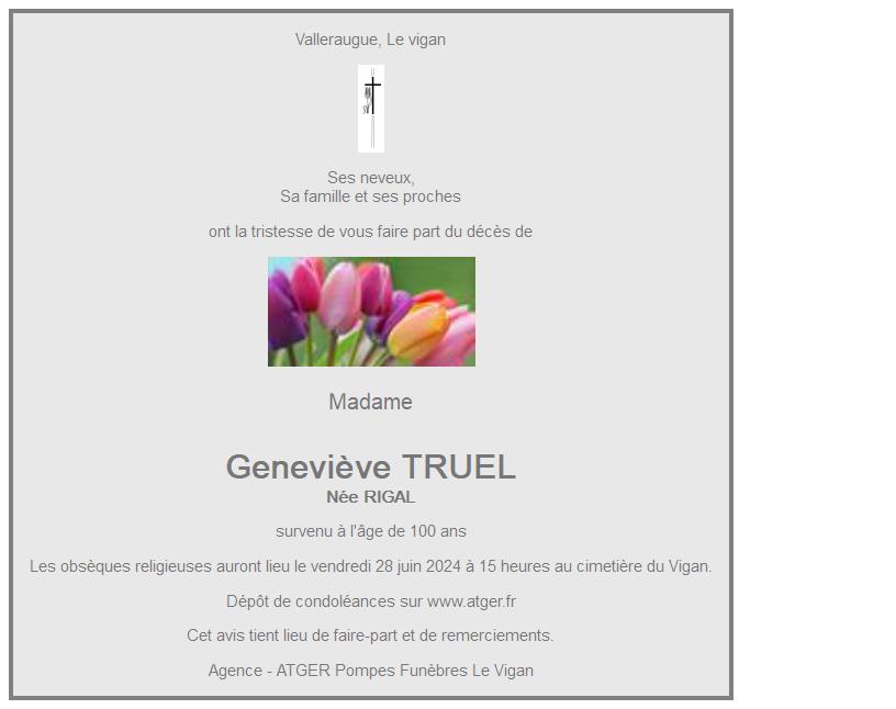 Image Annonce nécrologique