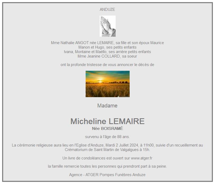 Image Annonce nécrologique