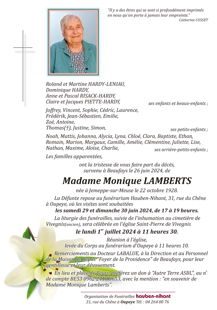 Image Annonce nécrologique