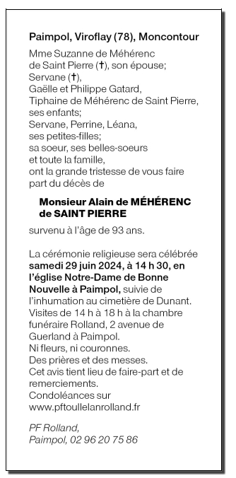 Image Annonce nécrologique