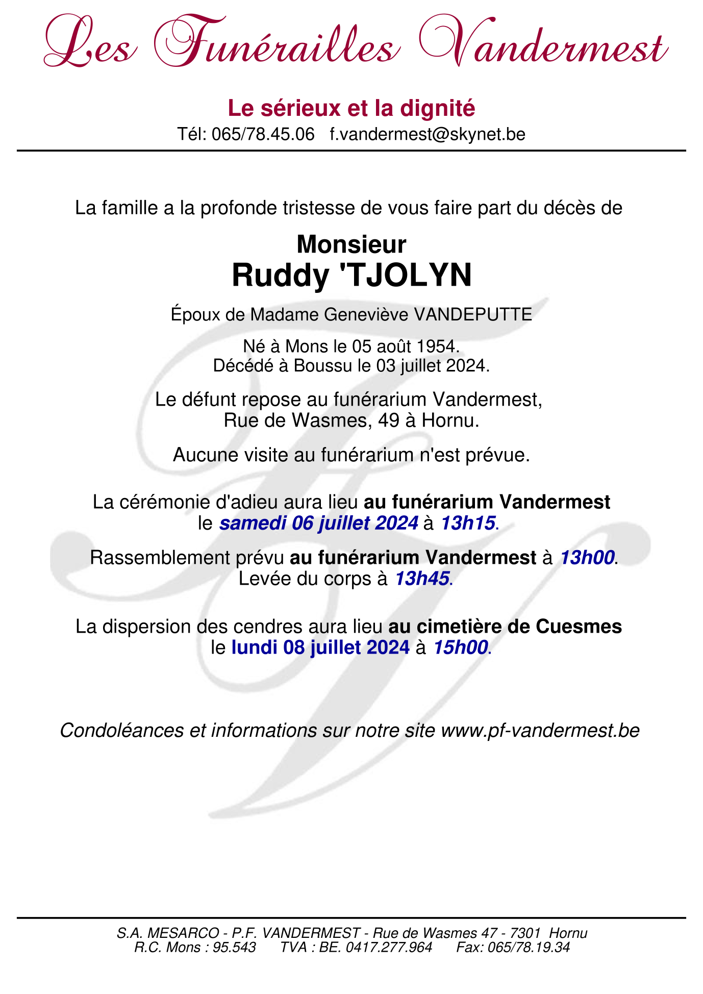 Image Annonce nécrologique