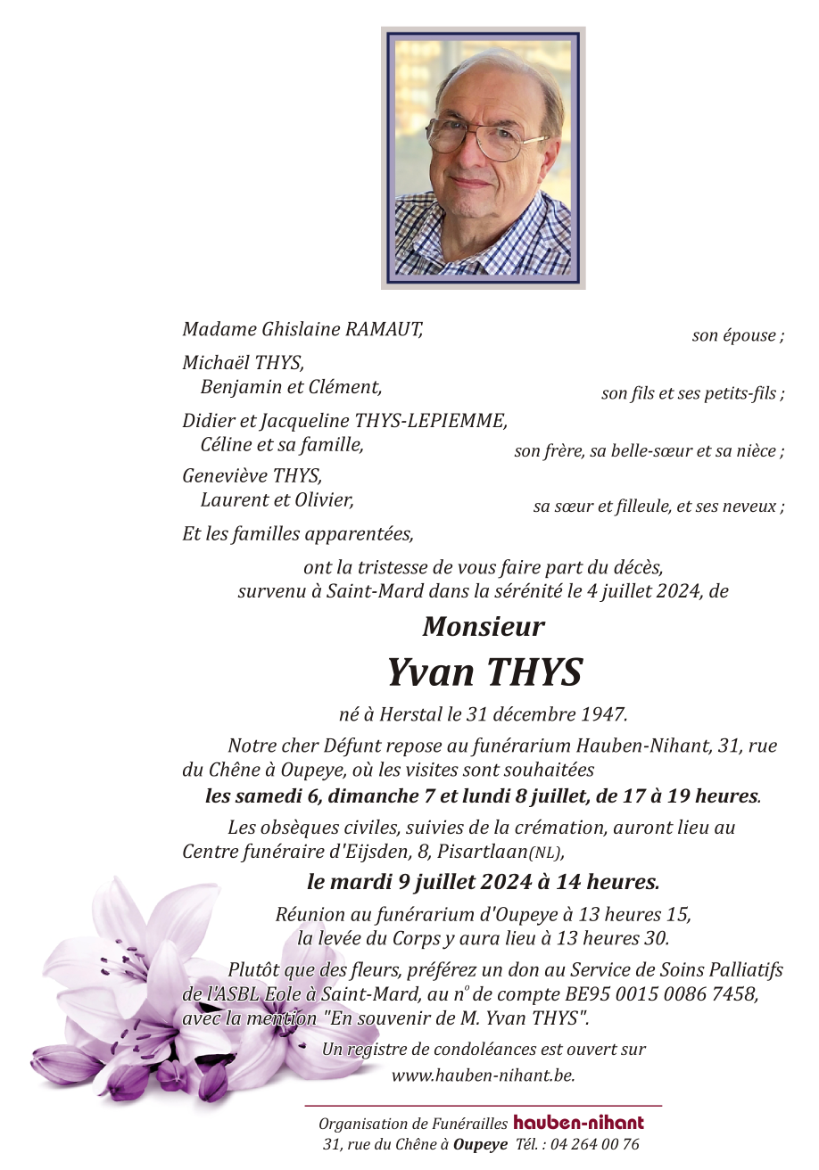 Image Annonce nécrologique