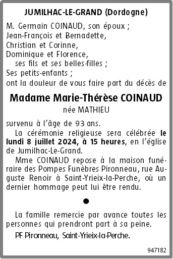 Image Annonce nécrologique