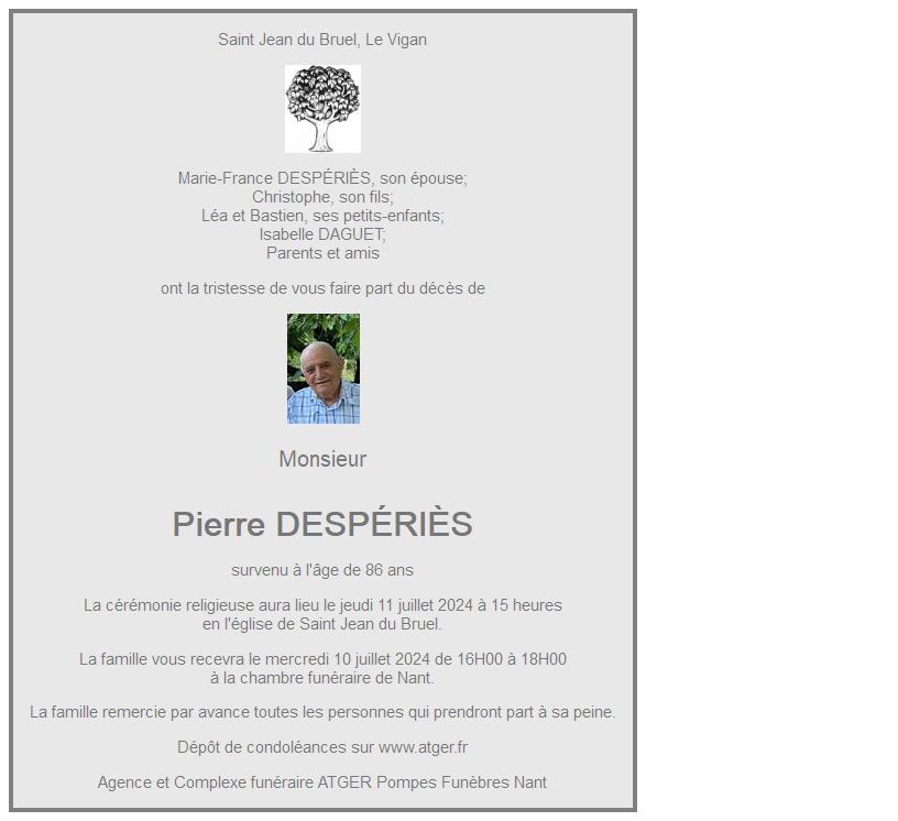 Image Annonce nécrologique