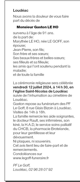 Image Annonce nécrologique