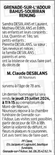 Image Annonce nécrologique