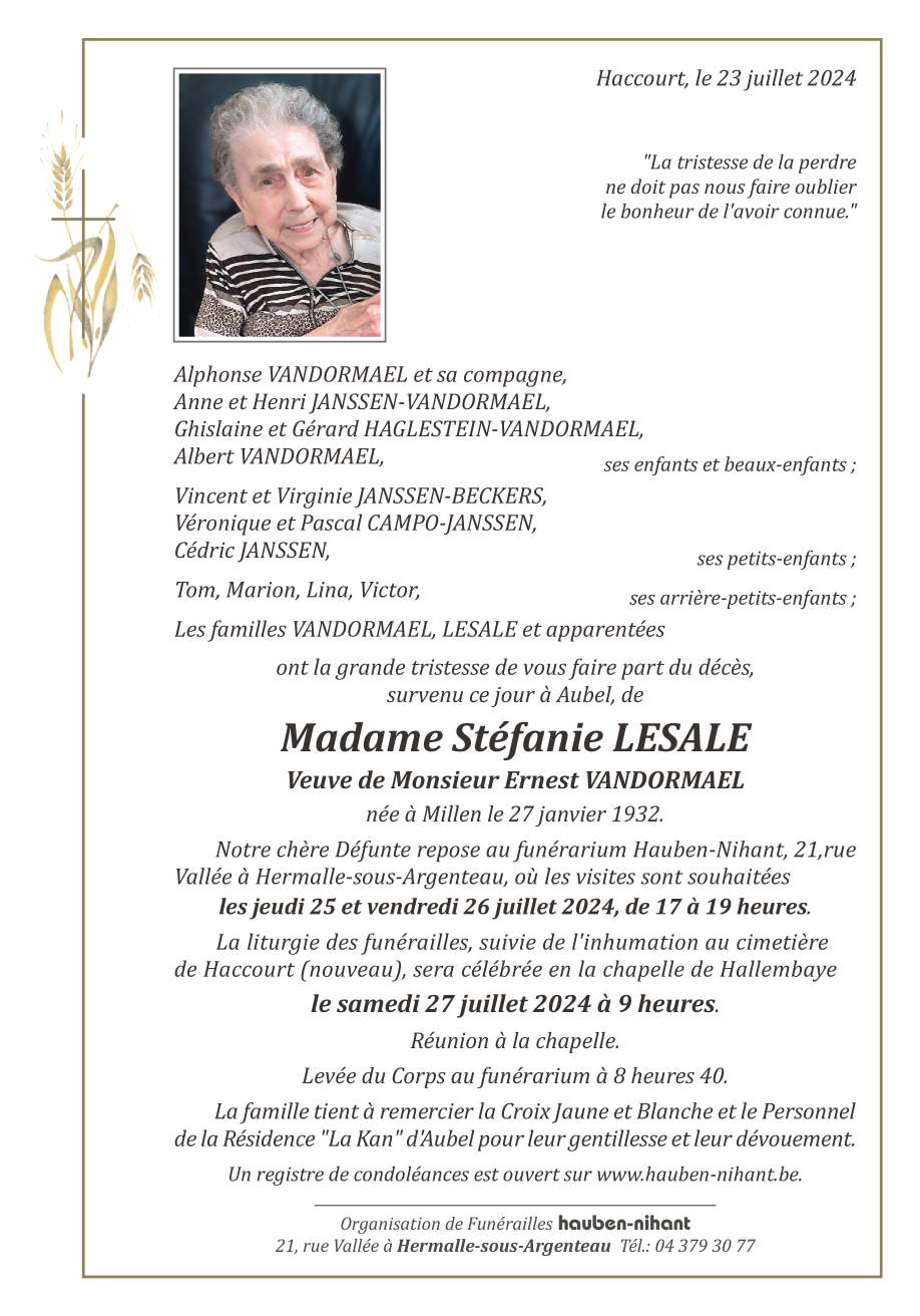 Image Annonce nécrologique