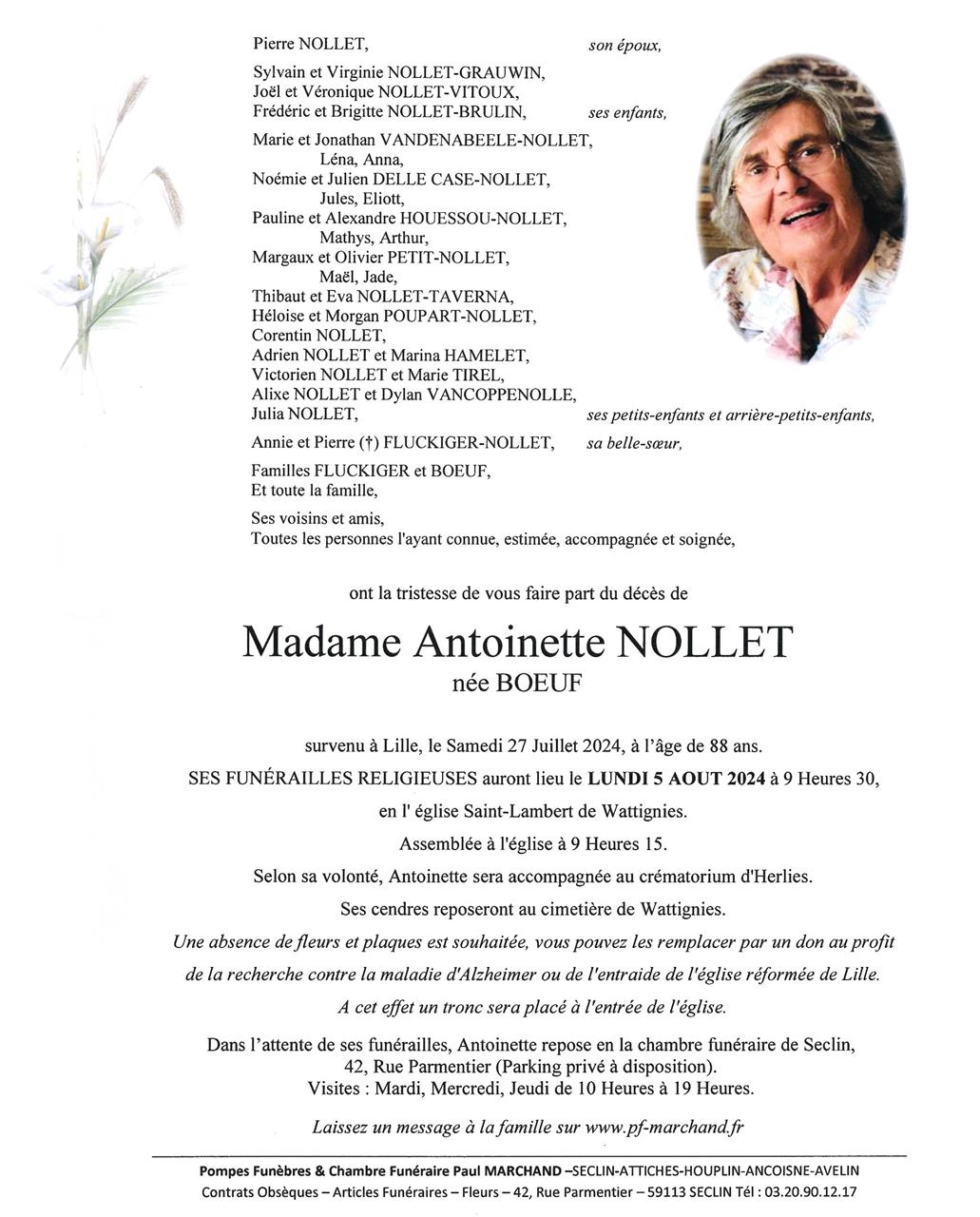 Image Pour voir le faire-part d' Antoinette CLIQUEZ ICI 