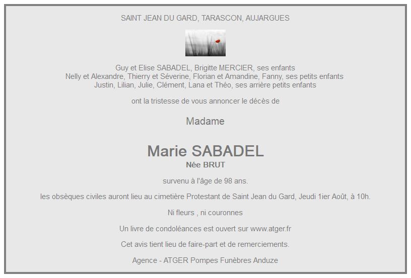 Image Annonce nécrologique