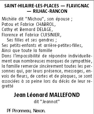 Image Remerciement