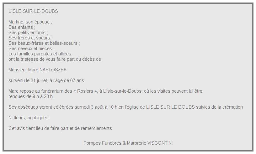 Image Annonce nécrologique