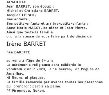 Image Annonce nécrologique