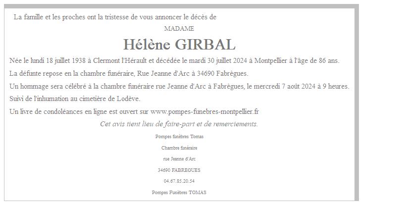 Image Annonce nécrologique