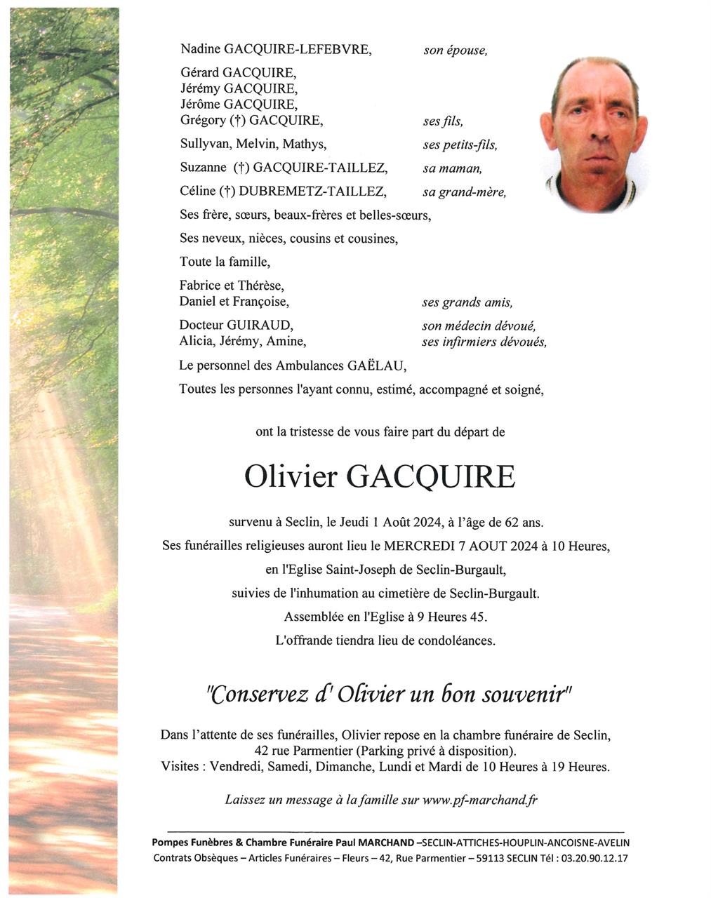 Image Pour voir le faire-part d' Olivier CLIQUEZ ICI 