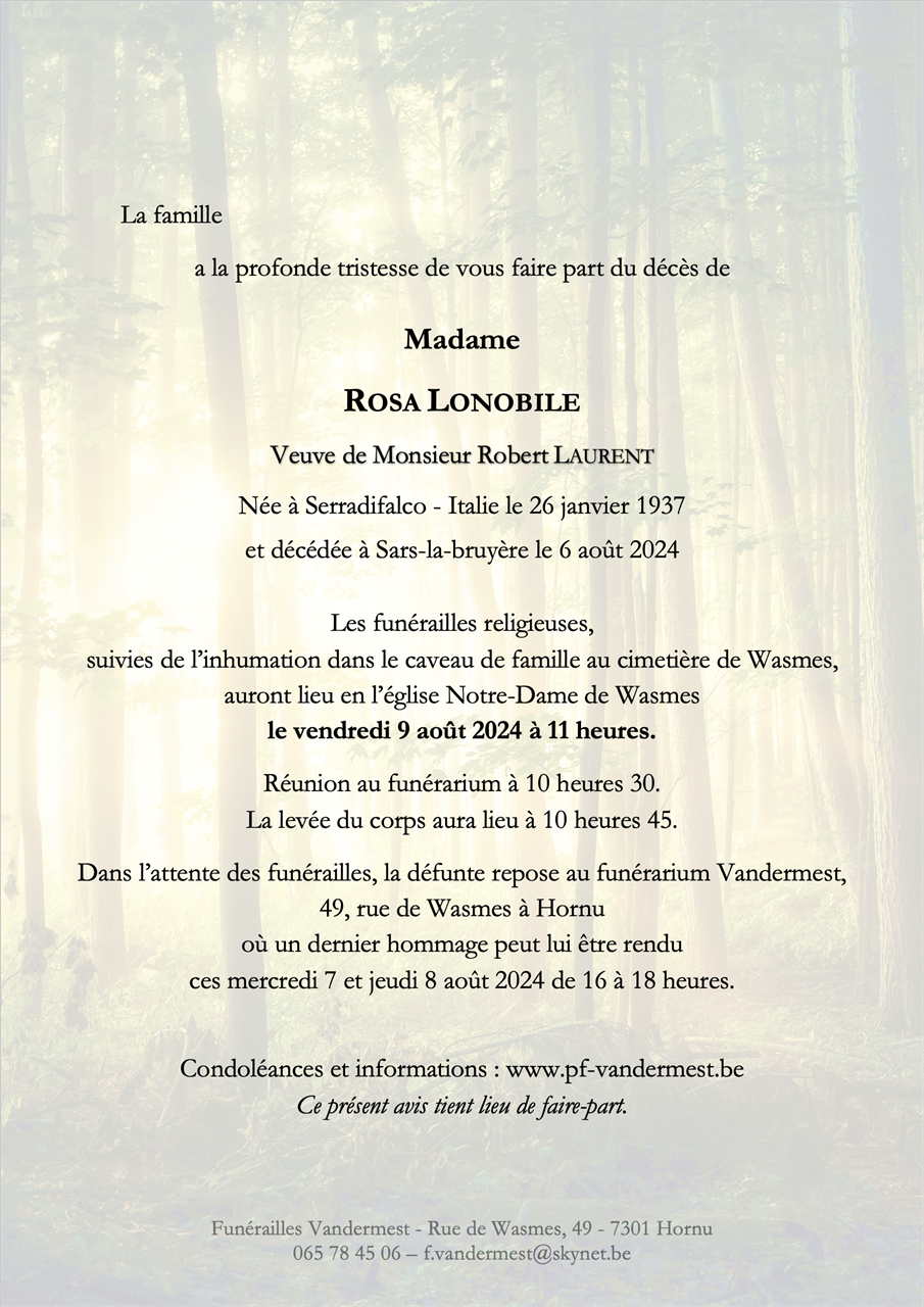 Image Annonce nécrologique