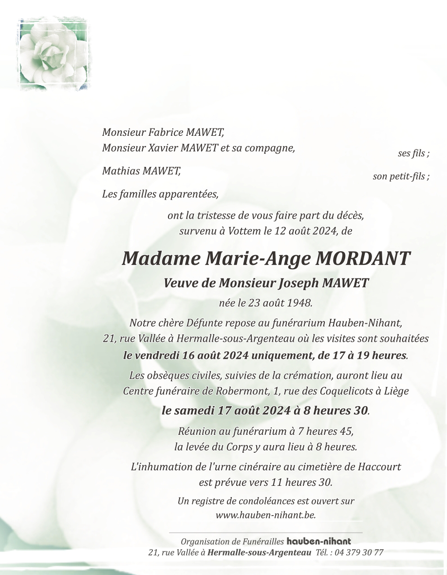 Image Annonce nécrologique