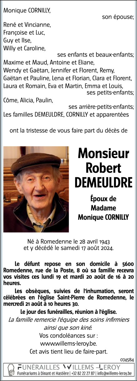 Image Annonce nécrologique
