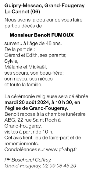 Image Annonce nécrologique