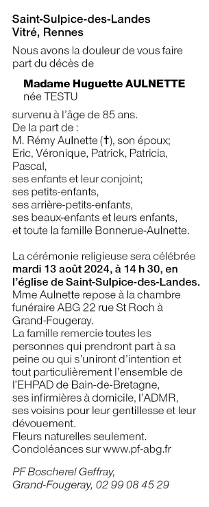 Image Annonce nécrologique