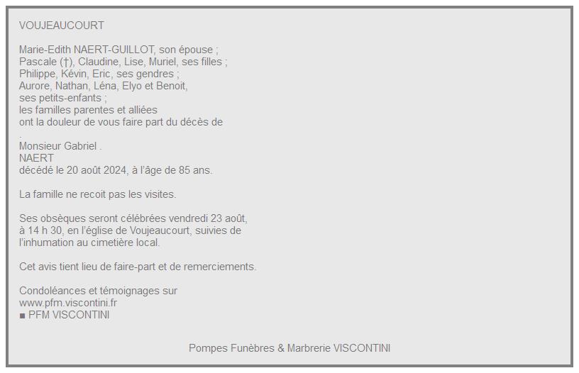 Image Annonce nécrologique