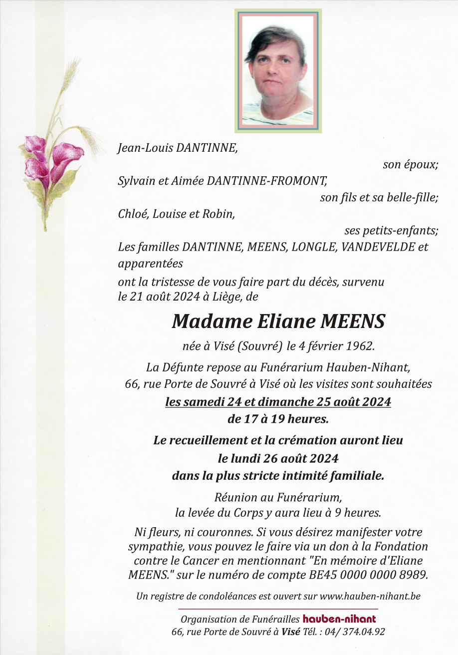 Image Annonce nécrologique