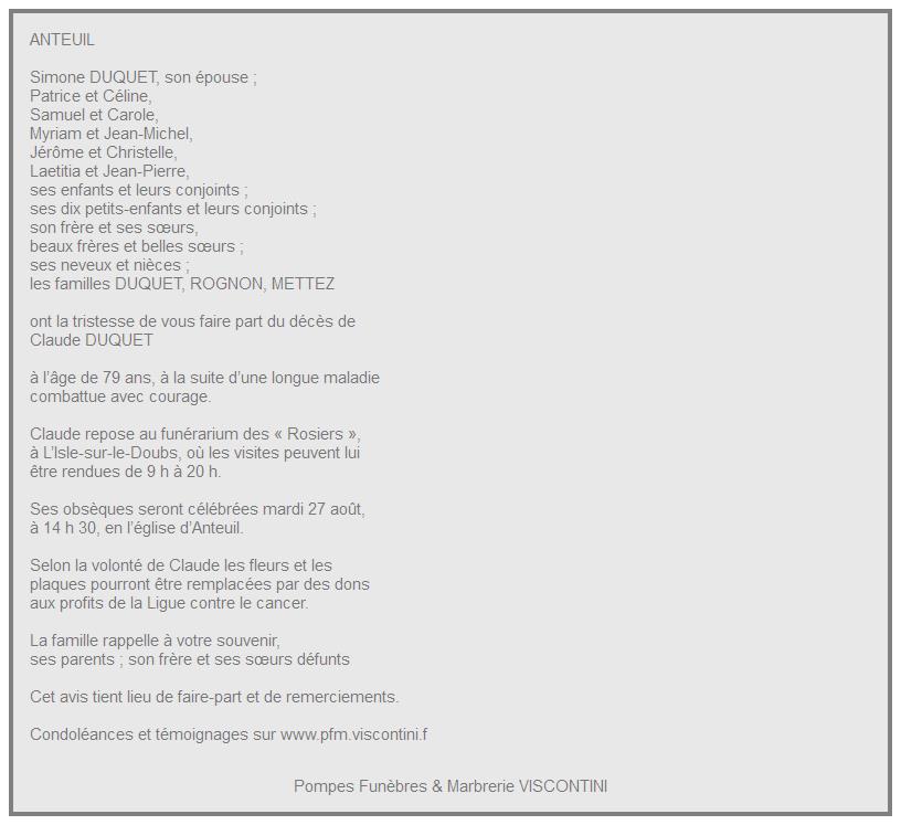 Image Annonce nécrologique