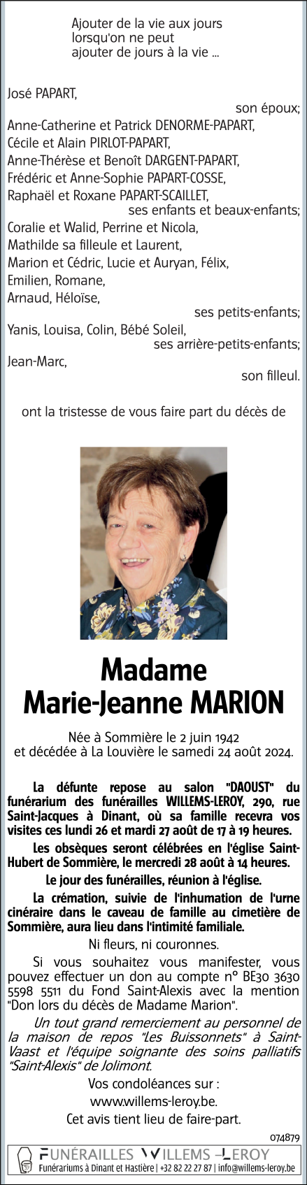 Image Annonce nécrologique