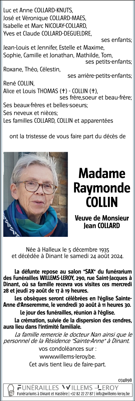 Image Annonce nécrologique