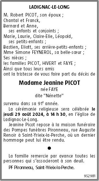 Image Annonce nécrologique