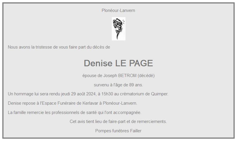 Image Annonce nécrologique