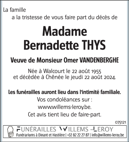 Image Annonce nécrologique