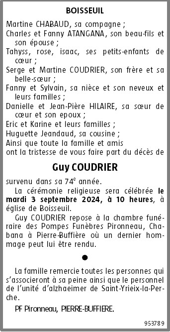 Image Annonce nécrologique