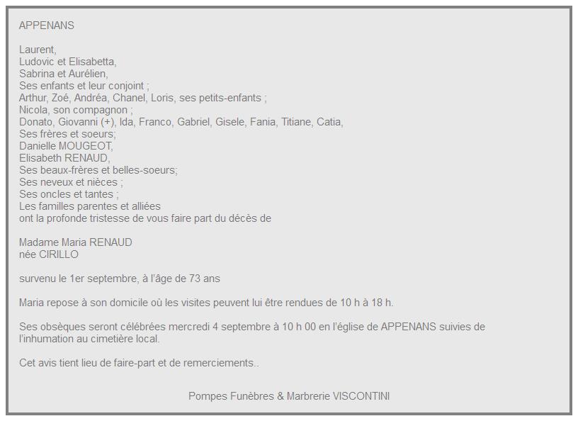 Image Annonce nécrologique