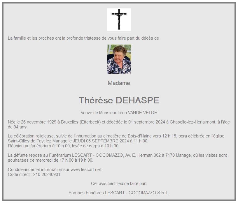 Image Annonce nécrologique