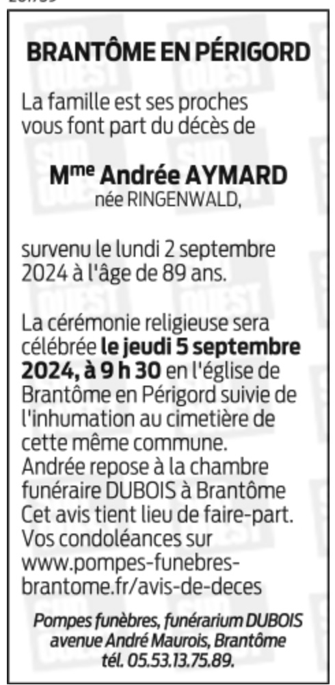 Image Annonce nécrologique