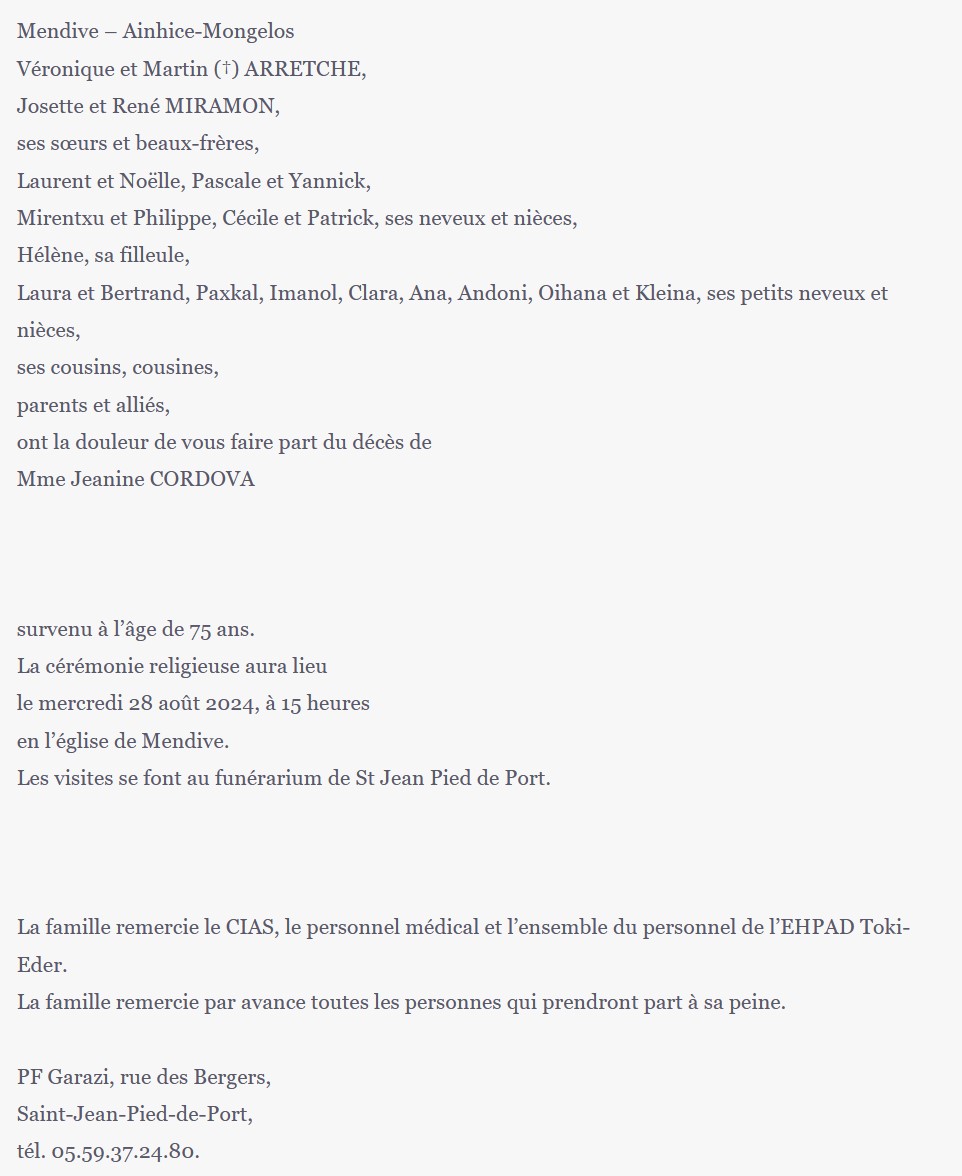 Image Annonce nécrologique