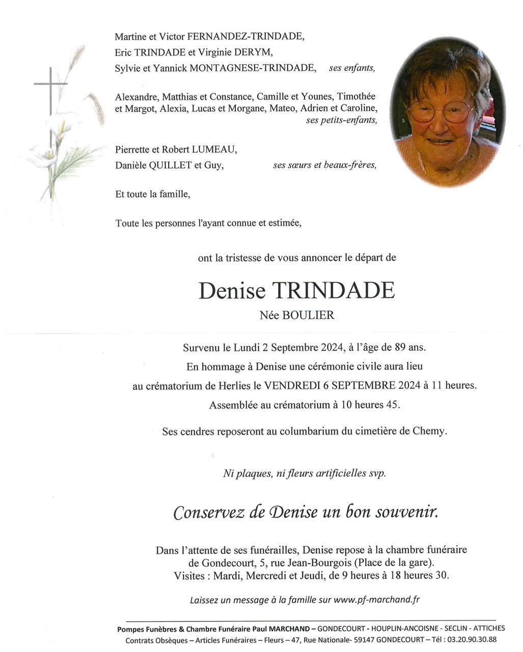 Image Pour voir le faire-part de Denise cliquez-ici