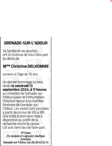 Image Annonce nécrologique