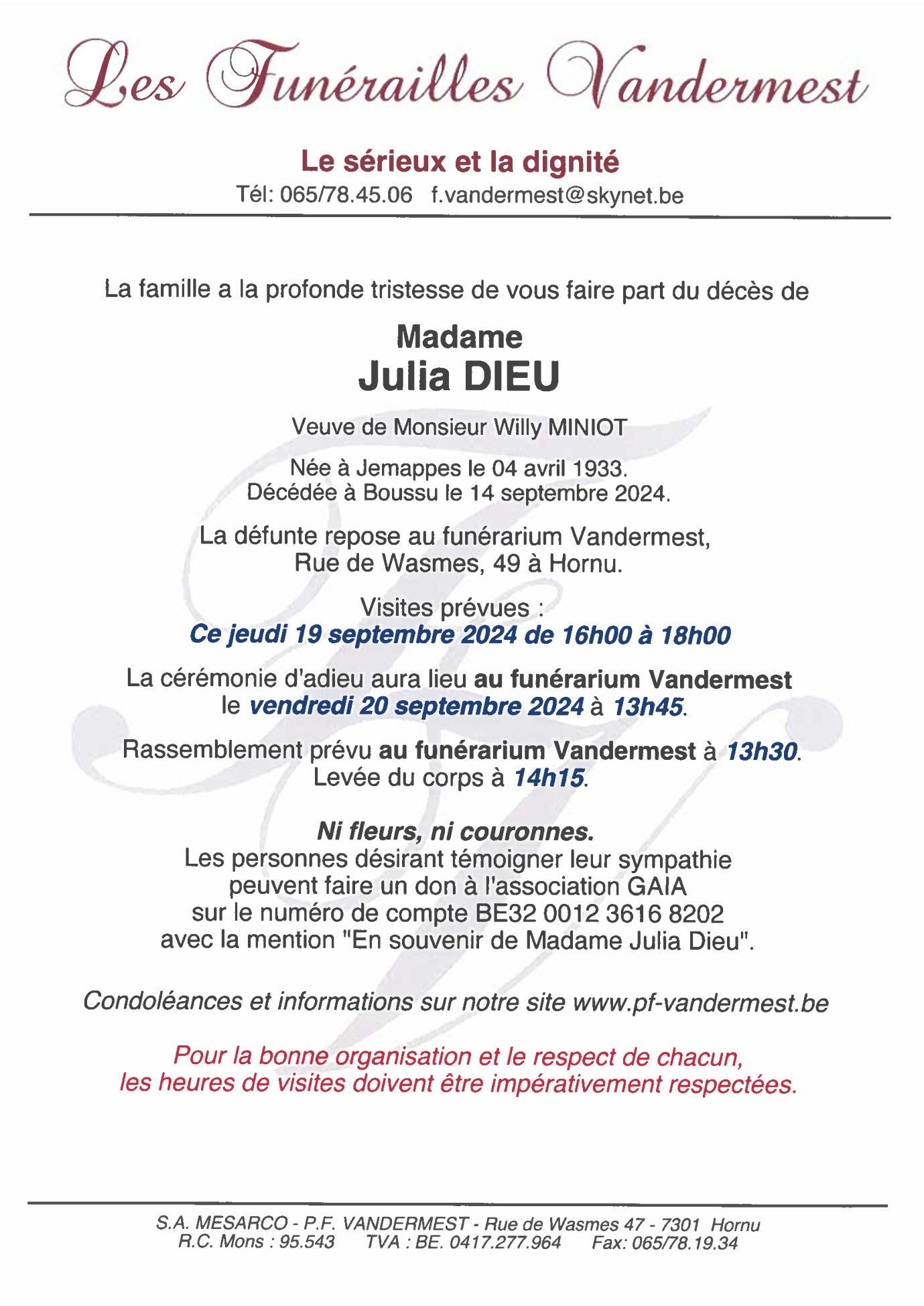 Image Annonce nécrologique