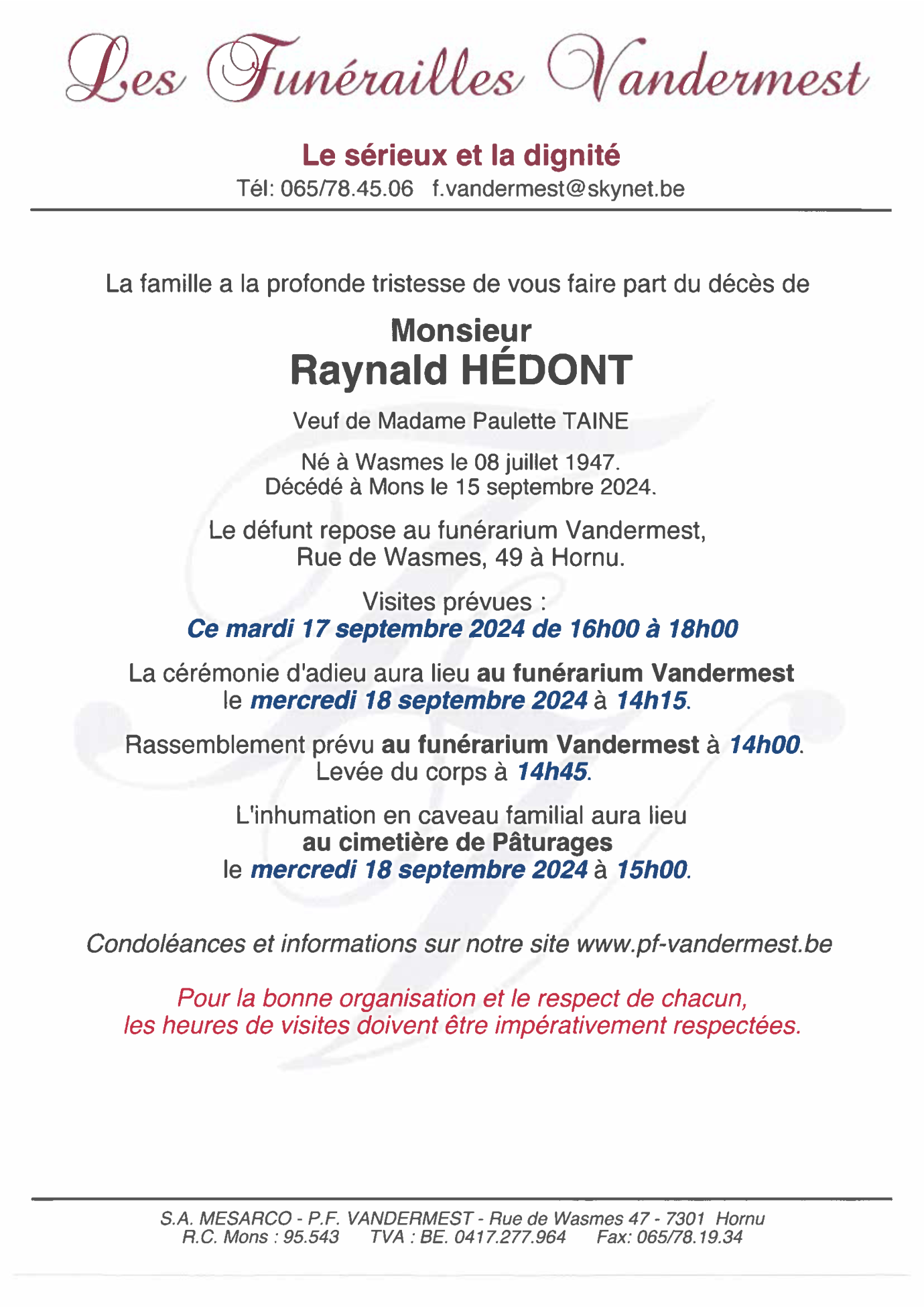 Image Annonce nécrologique
