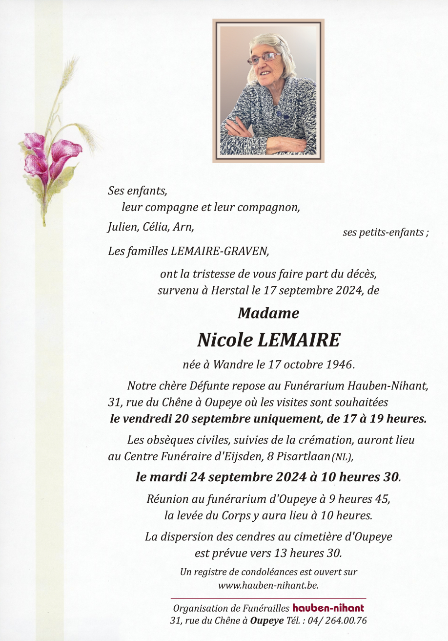 Image Annonce nécrologique